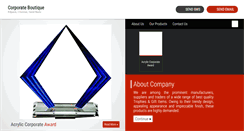 Desktop Screenshot of corporateboutique.net